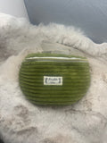Sac banane en velours côtelé – Vert olive